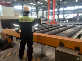 泰富重工車間底漆施工現(xiàn)場(chǎng)一